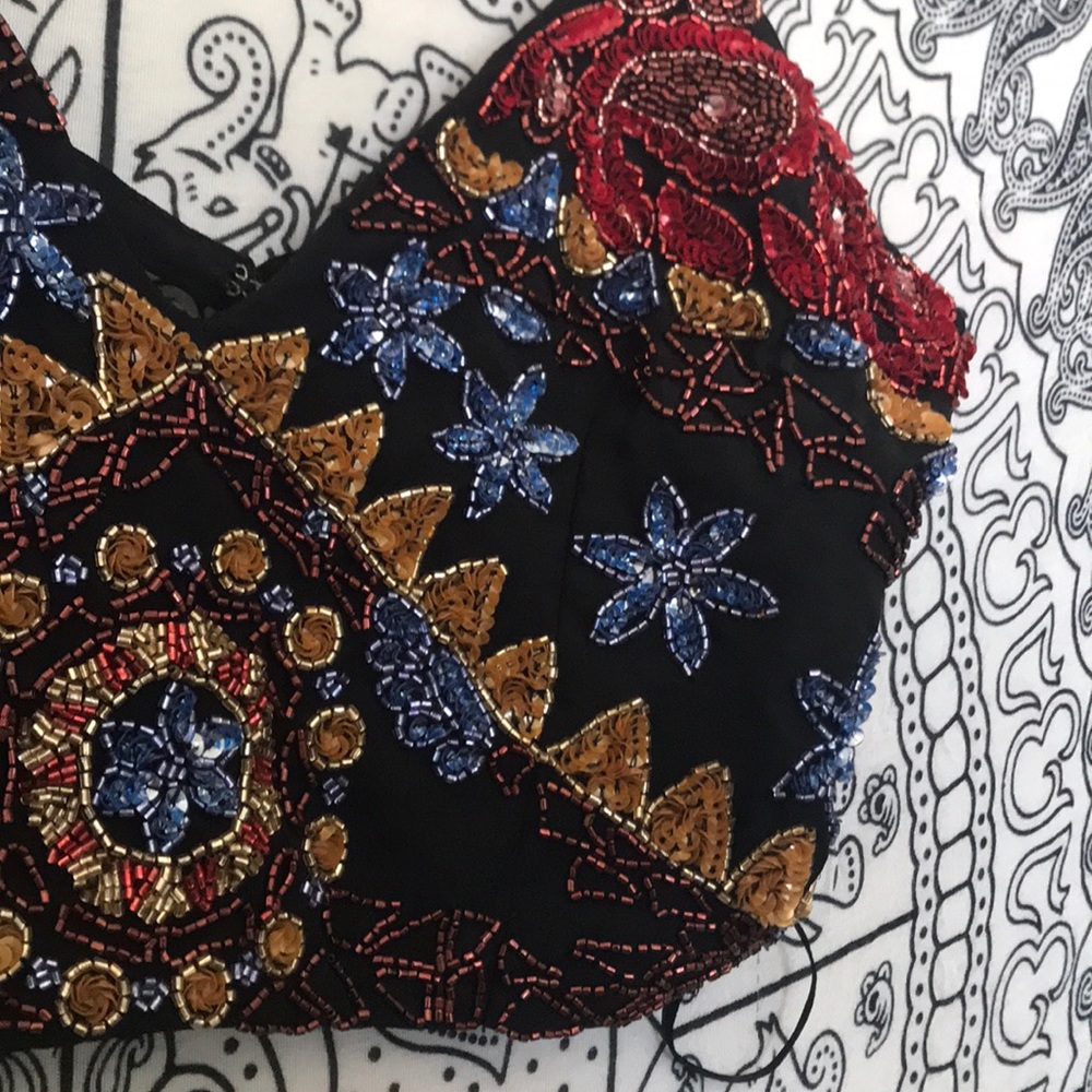 Festival beaded top